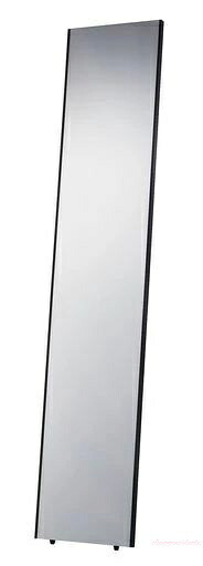 【送料無料】軽くて割れない鏡壁掛け30x150cm全身姿見フィルムミラーBLKPブラック黒N-7091