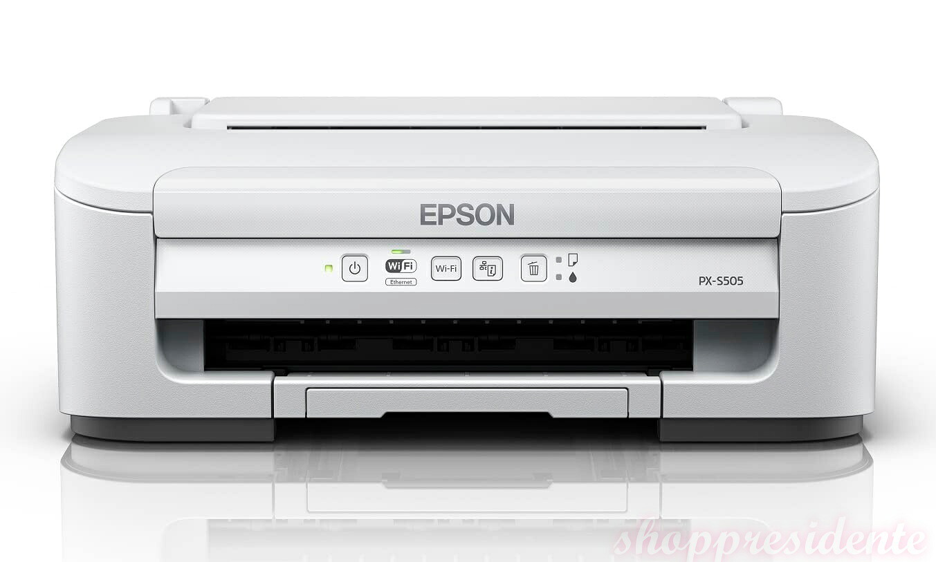 【まとめ買いで最大500円OFFクーポン!】【送料無料】プリンター A4 インクジェット PX-S505 カラー印刷対応 コンパクト 省スペースデザイン 低コスト導入モデル 無線・有線LAN対応 スマホプリント対応|Shop Presidente 店