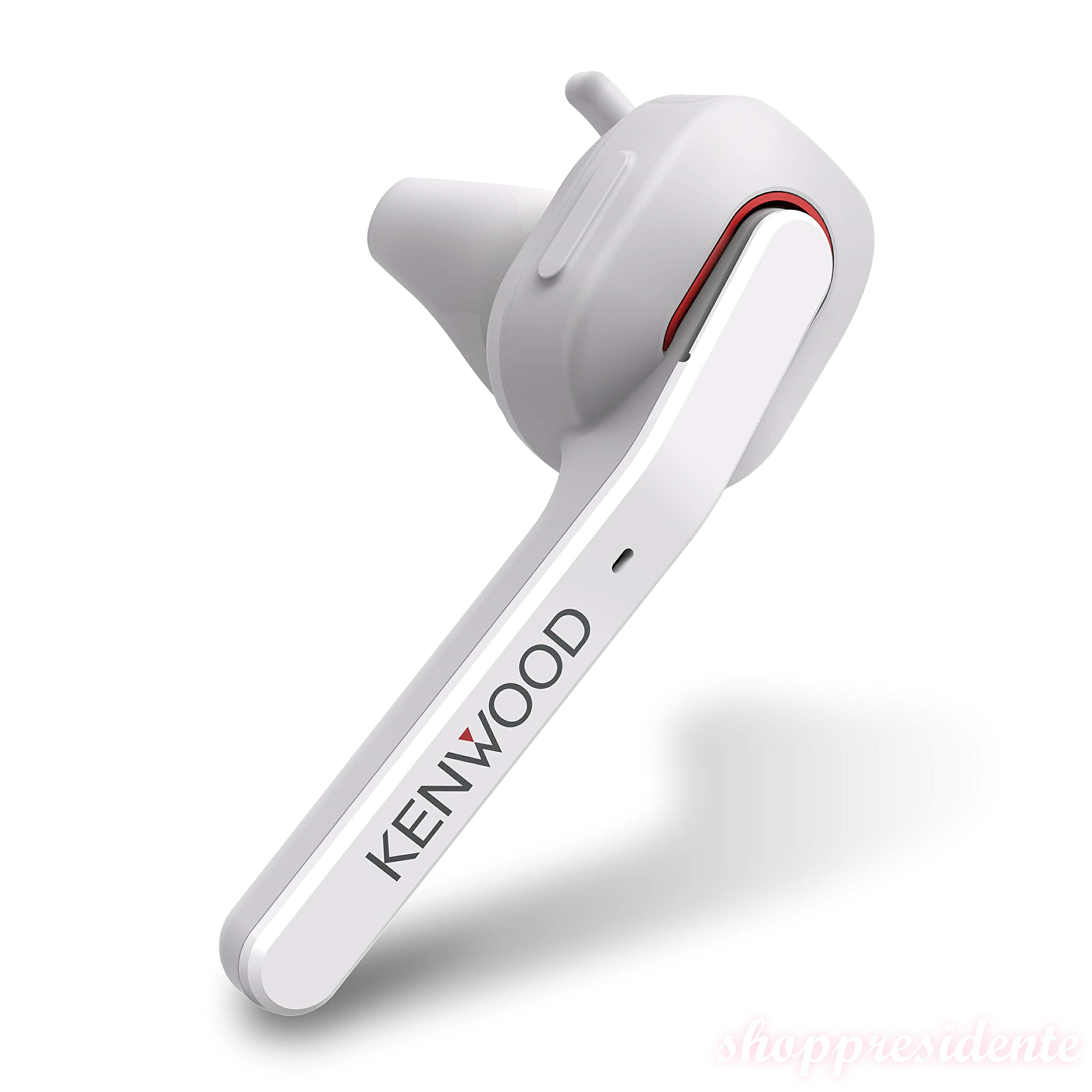 【まとめ買いで最大500円OFFクーポン!】【送料無料】KH-M500-W 片耳ヘッドセット ワイヤレス Bluetooth マルチポイント 高品位な通話性能 連続通話時間 約7時間 左右両耳対応 ハンズフリー通話 テレワーク テレビ会議 ホワイト