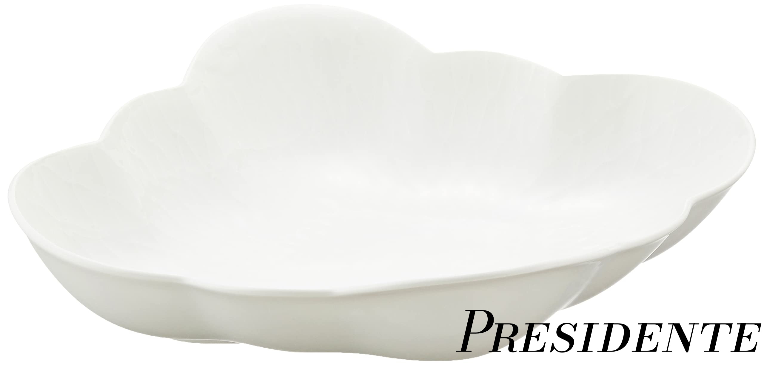 【まとめ買いで最大500円OFFクーポン!】【送料無料】ホワイトパルメッテ フラワーボウル 26cm 結婚祝い プレゼント 1016963