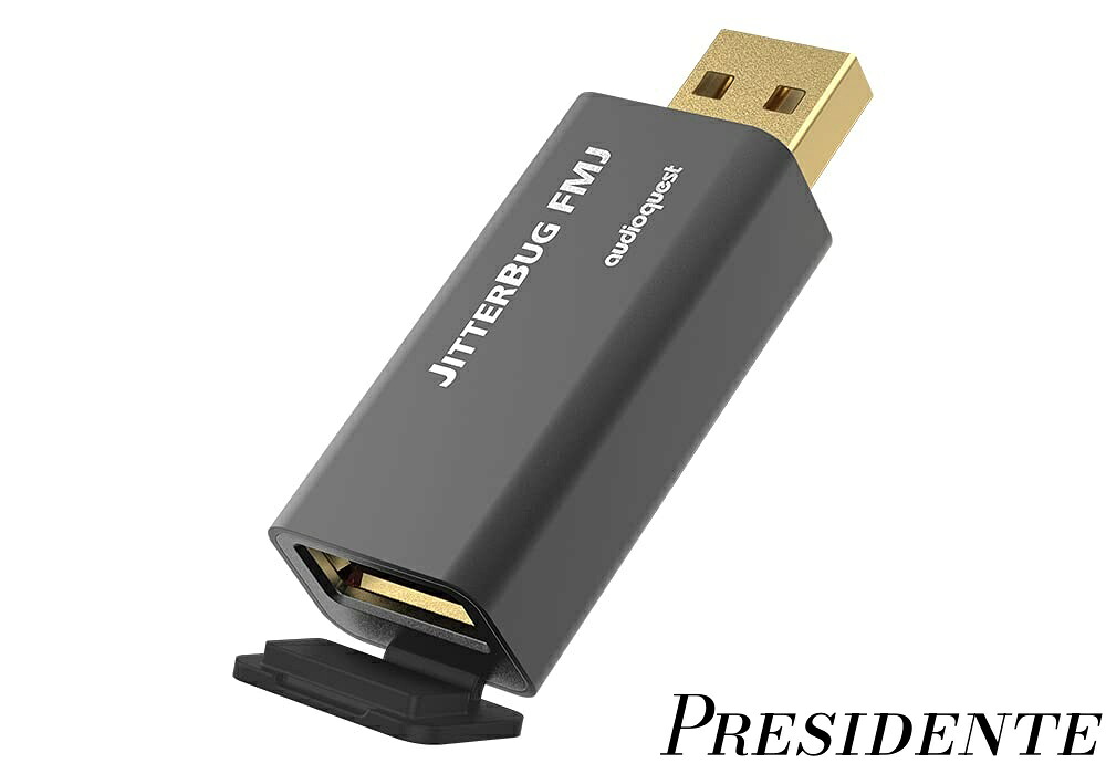 【まとめ買いで最大500円OFFクーポン!】【送料無料】JitterBug Full Metal JacketUSBノイズフィルター JitterBug FMJ