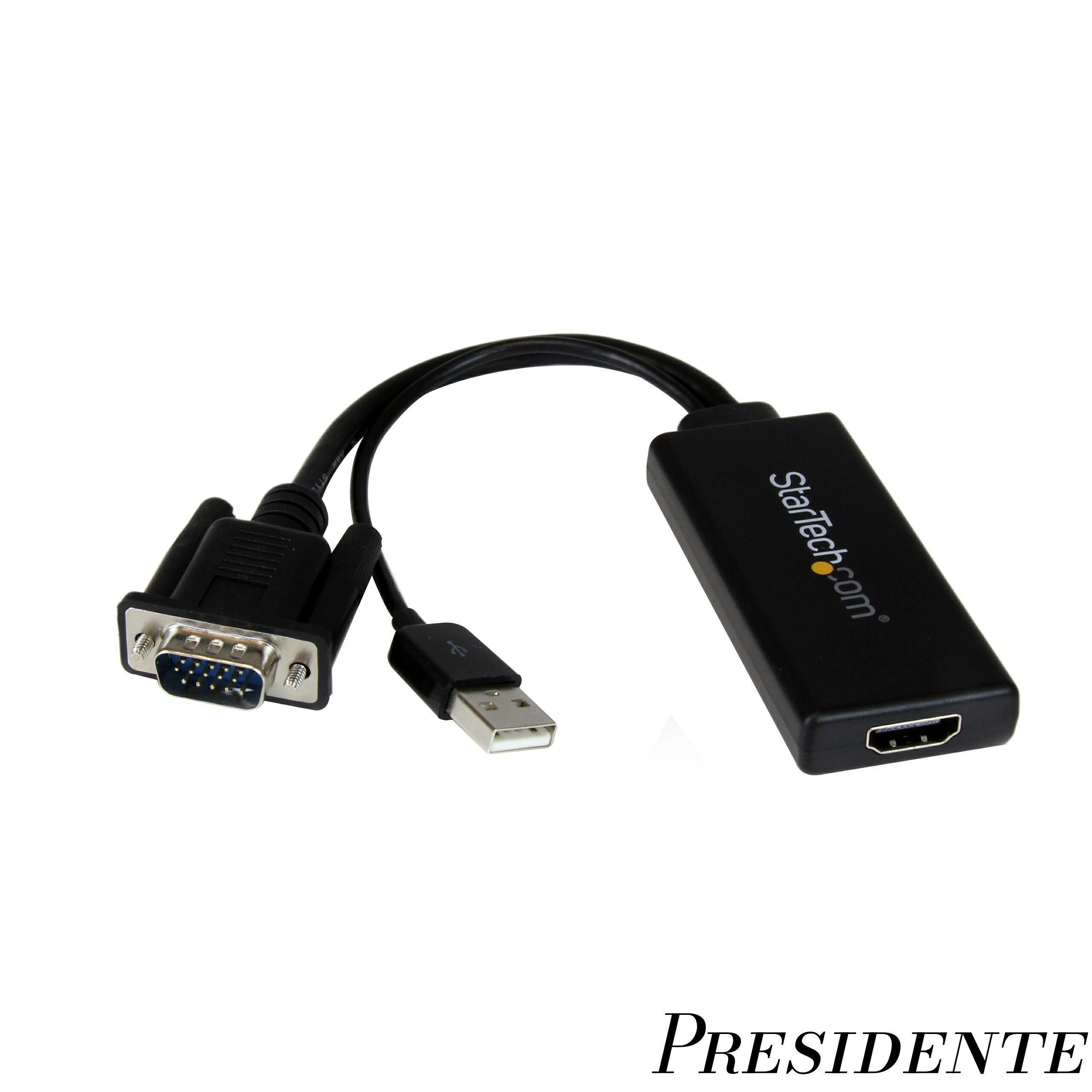【まとめ買いで最大500円OFFクーポン!】【送料無料】VGA-HDMIアップスケールコンバーター USBバスパワー対応 VGA2HDU