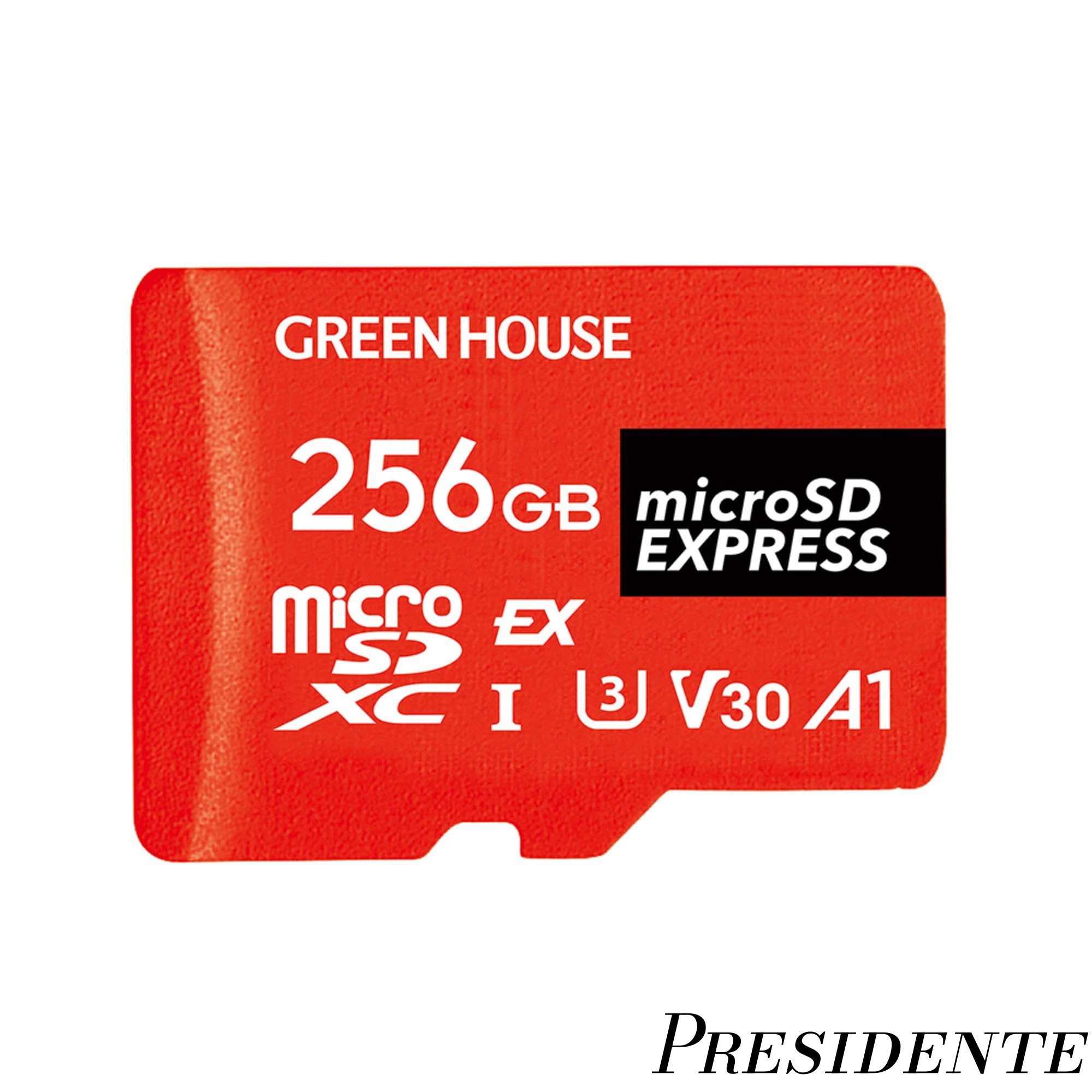【まとめ買いで最大500円OFFクーポン!】【送料無料】microSD EXPRESS 256GB NintendoSwitch2対応 A1 V30 U3 読込800MB/s 書込500MB/s GH-SDM-DEXA256G｜Shop Presidente 店