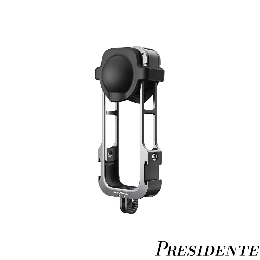 【まとめ買いで最大500円OFFクーポン!】【送料無料】Insta360 X4 万能フレーム Insta360X4専用 縦横撮影 開閉式 取り付けスムーズ 1/4インチネジ穴 コールドシューマウント アクションカメラインターフェース シリコン製レンズキャップ