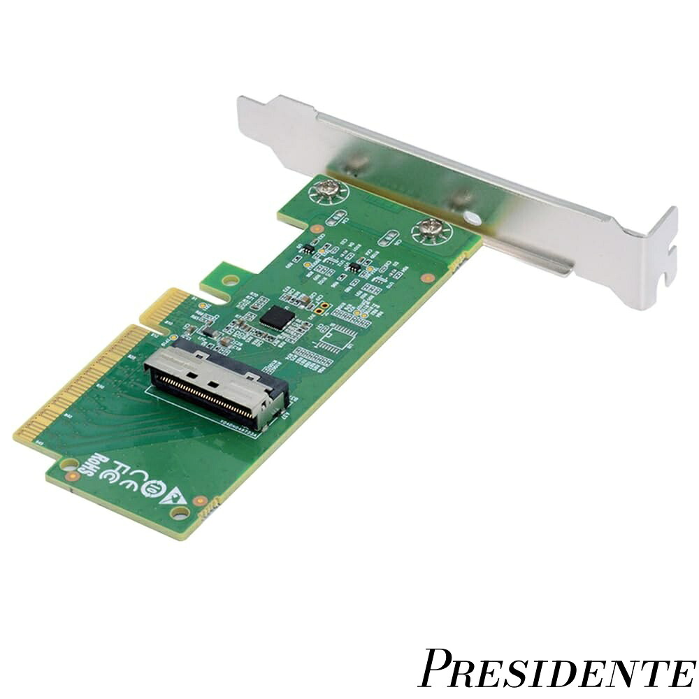 【まとめ買いで最大500円OFFクーポン!】【送料無料】PCIE5.0 PCI-Express 8x から MCIO 8i Mini Cool Edge IO SFF-TA-1016 VROC メインボード SSD グラフィック カード アダプター