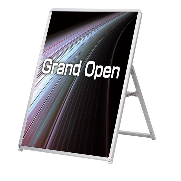 楽天市場】A型看板 屋内用 片面 B1 サイズ 728×1030mm スリムグリップ