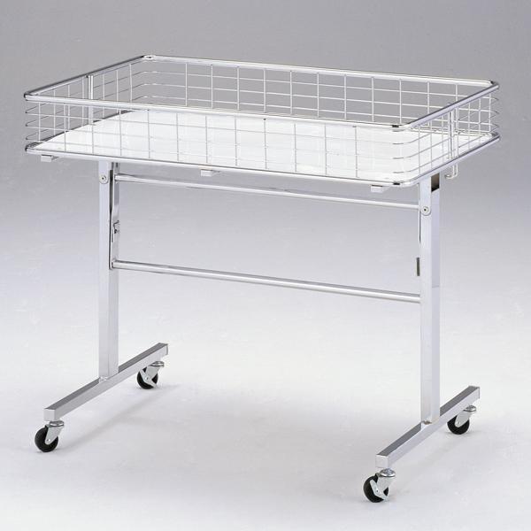 楽天市場】折りたたみ式 ワゴン スチール製頑丈 ショップ 平台