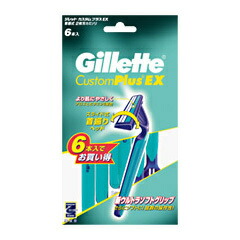 【２０個セット】 ジレット カスタム プラスEX 首振式(6本入) ×２０個セット【正規品】【mor】【ご注文後発送までに2週間前後頂戴する場合がございます】