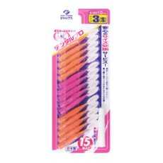 【１２０個セット】【１ケース分】 デンタルプロ 歯間ブラシ 3(SサイズX15本入)&times;１２０個セット　１ケース分 【正規品】【mor】【ご注文後発送までに1週間前後頂戴する場合がございます】【dcs】｜ソレイユ店