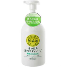 【１０個セット】無添加 泡のボディソープ ポンプ(500mL) ×１０個セット 【正規品】