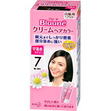 【２４個仕掛ける】【１入れもの分】  ブローネ 皮膚軟化剤髪の毛色つや 7濃縮された栗色(1液40g・2液40g) ×２４個仕掛ける １入れもの分 【置き目品】【治療薬部外品】