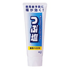 【４８個書き割り】【１入れもの分】 つぶ塩 薬用ハミガキ スタンディングチューブ(180g) ×４８個書き割り １入れもの分 【定め事品】【dcs】【t-8】
