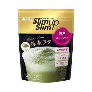 【５個セット】スリムアップスリム 酵素+スーパーフードシェイク 抹茶ラテ 315g&times;５個セット 【正規品】 ※軽減税率対象品【t-1】｜ソレイユ店