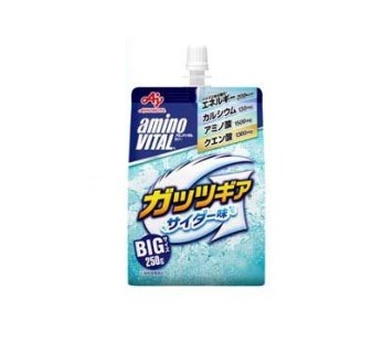 【20個セット】 味の素 アミノバイタル ゼリードリンク ガッツギア サイダー味(250g×6個)×20個セット【正規品】※軽減税率対象品|ソレイユ店