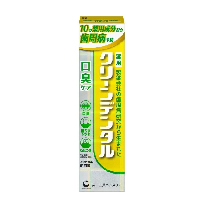 【３０個書き割り】 第一三共ヘルスケア 薬用 クリーンデンタル 口臭世話をする(100g)×３０個書き割り【定め事品】