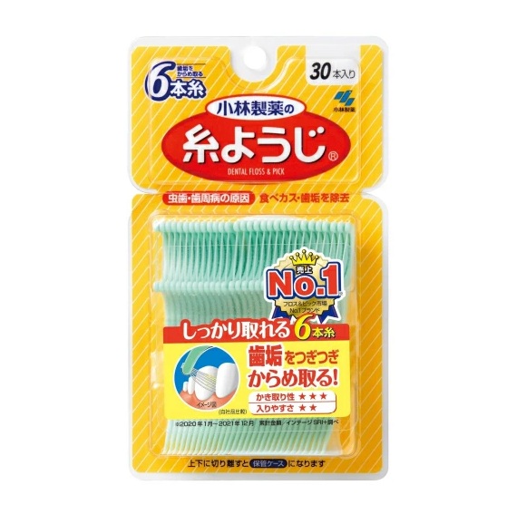 【７２個セット】【１ケース分】 小林製薬 糸ようじ(30本入)&times;７２個セット　１ケース分 【正規品】【dcs】｜ソレイユ店