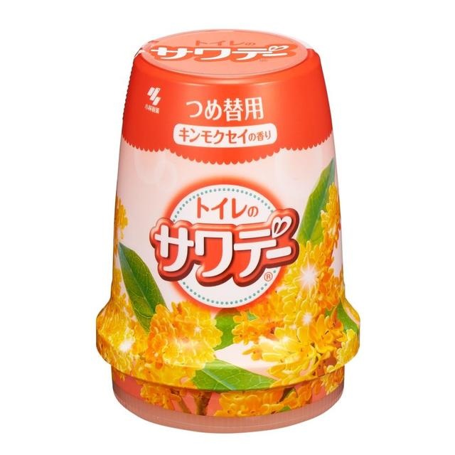 【４８個書き割り】【１容れもの分】 小林製薬 サワデー 室内用便器のサワデー キンモクセイ つめかえ(140g)×４８個書き割り １容れもの分【定め事品】