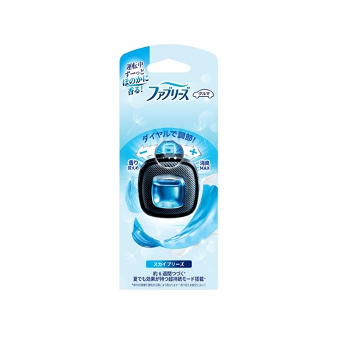 【２４個セット】【１ケース分】 P&G ファブリーズ イージークリップ クルマ用 スカイブリーズ(1個入)×２４個セット　１ケース分【正規品】