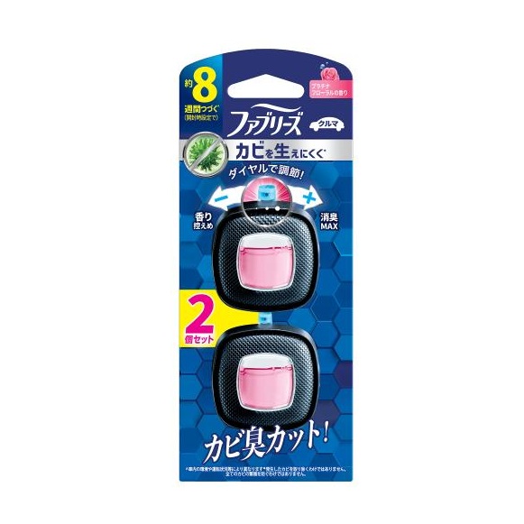【１０個仕掛ける】 P\u0026G ファブリーズ クルマ用 真菌を生えにくく プラチナフローラル(2個入)×１０個仕掛ける【置き目品】 消臭剤・芳香剤-日用消耗品-日用品雑貨・文房具・手芸
