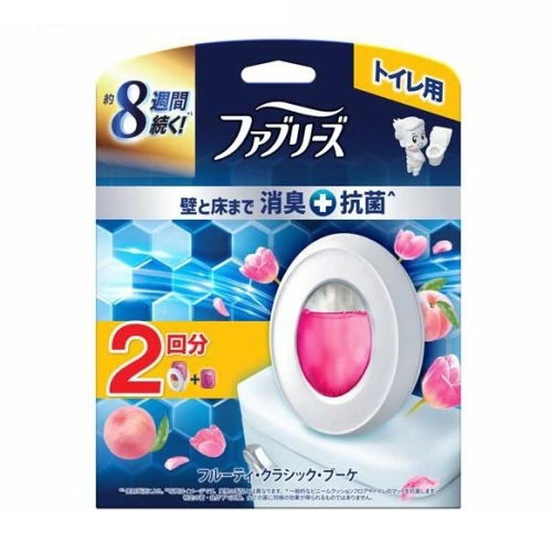 【２０個仕掛ける】 P\u0026G ファブリーズ 室内用便器用 消臭+抗菌 フルーティ・クラシック・ブーケ 本体+つめかえ(2個入)×２０個仕掛ける【置き目品】