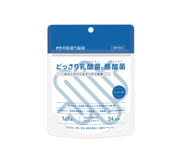 【20個セット】 井藤漢方 どっさり乳酸菌と酪酸菌(24袋)×20個セット【正規品】※軽減税率対象品|ソレイユ店