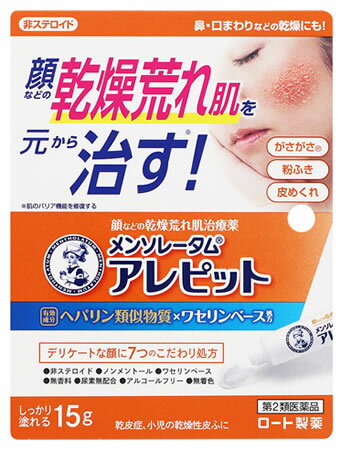 お金を節約 ロート製薬 メンソレータム アレピット 15g １０個セット Fucoa Cl