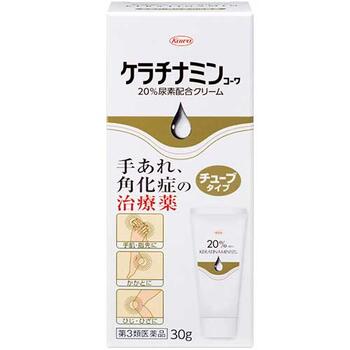 【第3類医薬品】【１２０個セット】【１ケース分】ケラチナミンコーワ20%尿素配合クリーム 30g　チューブタイプ&times;１２０個セット　１ケース分 【正規品】【ori】【t-6】｜ソレイユ店