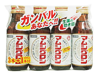 【第3類医薬品】【１８０本セット】【３ケース分】 マムシグロン　内服液 １００ｍｌ&times;４本セット（３本＋１本試供品）&times;４５個セット　３ケース分　（合計 １８０本）【正規品】｜ソレイユ店