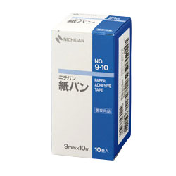 【２４０個セット】【１ケース分】 ニチバン 紙バン No.9-10 9mm*10m*10巻・1本入 ×２４０個セット　１ケース分　 【正規品】【k】【ご注文後発送までに1週間前後頂戴する場合がございます】【t-5】