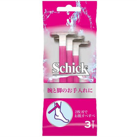 【１４４個セット】【１ケース分】 シック Tディスポ 顔・ボディ用 3本入 ×１４４個セット　１ケース分 【正規品】【dcs】【k】【mor】【ご注文後発送までに1週間前後頂戴する場合がございます】【t-8】