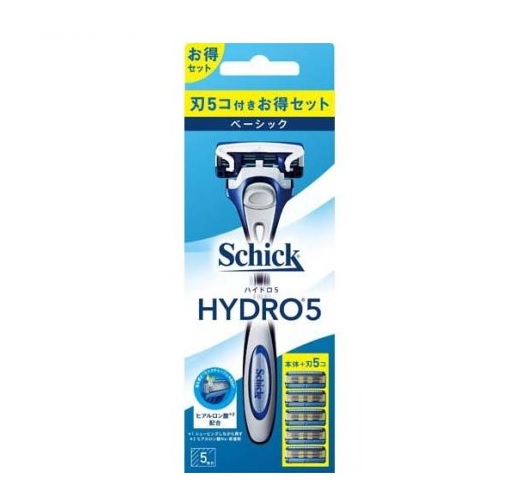 【１０個セット】 シック ハイドロ5 ベーシック コンボパック 本体+刃5個付(1セット)×１０個セット【正規品】【k】【mor】【ご注文後発送までに2週間前後頂戴する場合がございます】