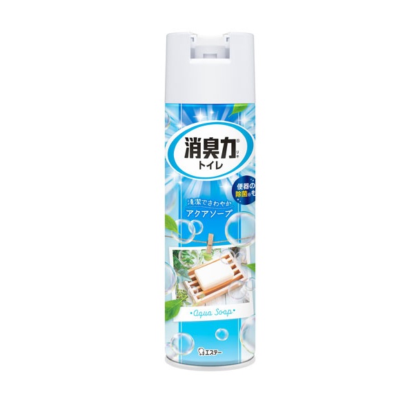 【２４個仕掛ける】【１入れもの分】 エステー 室内用便器の消臭力 吹きつける アクアソープの芳ばしさ×２４個仕掛ける １入れもの分【置き目品】【k】【mor】【ご申し付ける後送りとどけるまでに1週前後もらい受けるする切っ掛けがございます】 日用品雑貨・文房具・手芸-日用消耗品-消臭剤・芳香剤