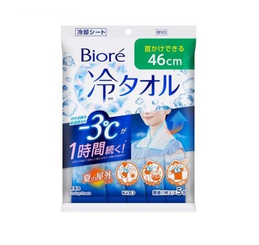 【３０個仕掛ける】 名取り草 ビオレ 冷西洋手ぬぐい 無香性(5枚入)×３０個仕掛ける【置き目品】