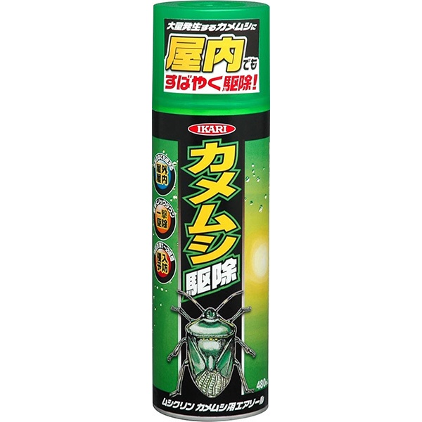 【２０個セット】イカリ消毒 ムシクリン カメムシ用エアゾール 480ml&times;２０個セット 【正規品】【ori】｜ソレイユ店