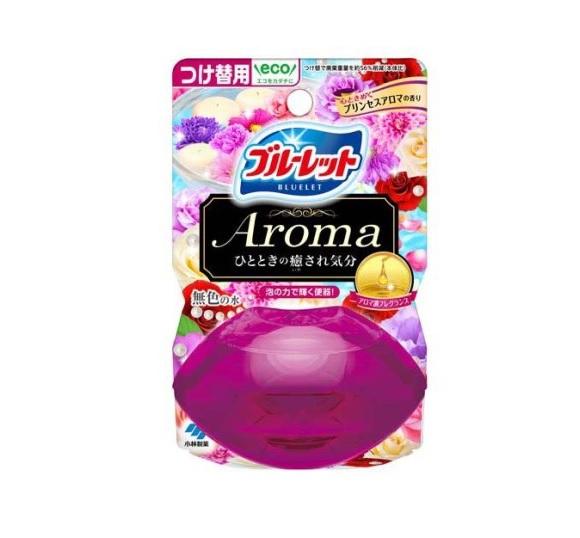 【４８個セット】【１ケース分】 小林製薬 液体ブルーレットおくだけ アロマ つけ替用 プリンセスアロマの香り(70ml)×４８個セット　１ケース分　【正規品】 10,021円