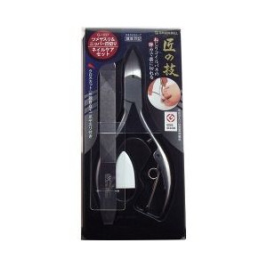 【６個書き割り】【１容れもの分】 匠の技 ステンレス鋼製 ニッパーつめきり＆ツメヤスリ G-1027 1書き割り×６個書き割り １容れもの分【定まり品】【k】【ご申しつける後送りとどけるまでに2週前後もらい受けるする切っ掛けがございます】