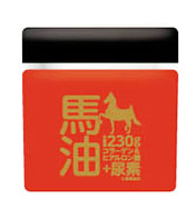 【５０個セット】【１ケース分】馬油クリーム+尿素　230g&times;５０個　１ケース分　リケン【正規品】｜ソレイユ店