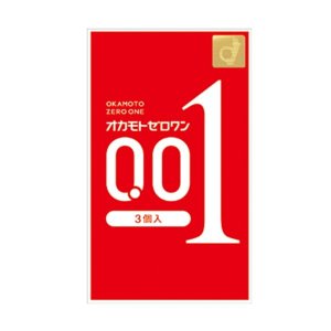 ★即納！【２０個書き割り】無し一 0.01粍 3個入り口・入口×２０個書き割り オカモト【定め事品】
