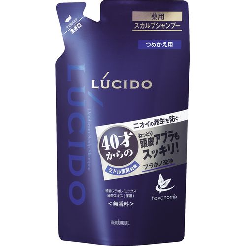 【１２個仕掛ける】 ルシード 薬用スカルプデオシャンプー つめかえ用 380ml×１２個仕掛ける １入れもの分 【置き目品】【dcs】
