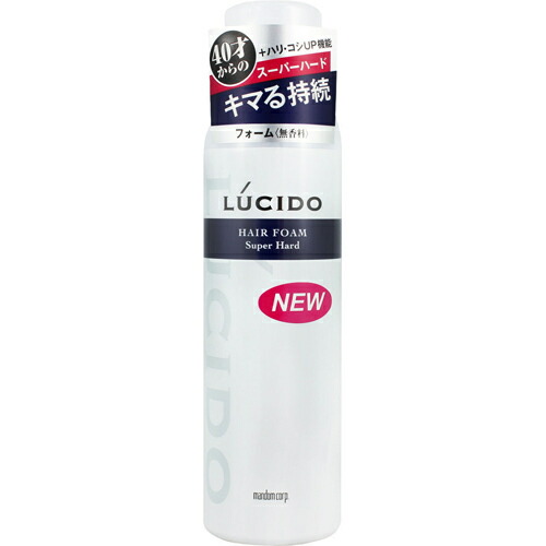 【２０個セット】 ルシード ヘアフォーム スーパーハード0 185g×２０個セット【正規品】