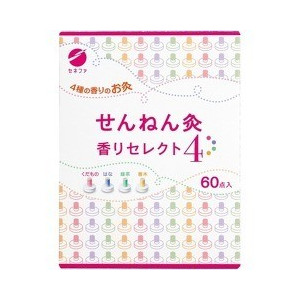 【２０個セット】 セネファ　せんねん灸 香りセレクト4 60点入×２０個セット【正規品】【k】【mor】【ご注文後発送までに2週間前後頂戴する場合がございます】【t-2】 31,924円