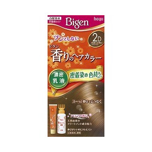 【２７個セット】【１ケース分】 ビゲン 香りのヘアカラー 乳液 2D 落ち着いたより明るいライトブラウン 1セット×２７個セット　１ケース分 【正規品】【dcs】