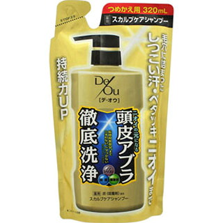 【２０個セット】【１ケース分】 デ・オウ 薬用スカルプケアシャンプー つめかえ用 320ml&times;２０個セット　１ケース分 【正規品】【dcs】｜ソレイユ店