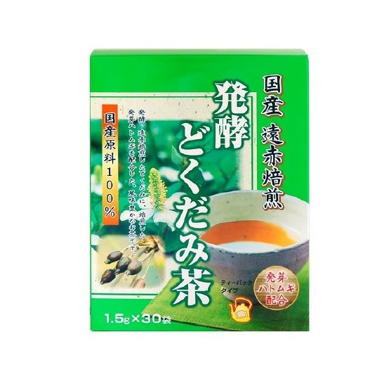【20個セット】 ユニマットリケン 発酵どくだみ茶(30袋入)×20個セット【正規品】※軽減税率対象品|ソレイユ店