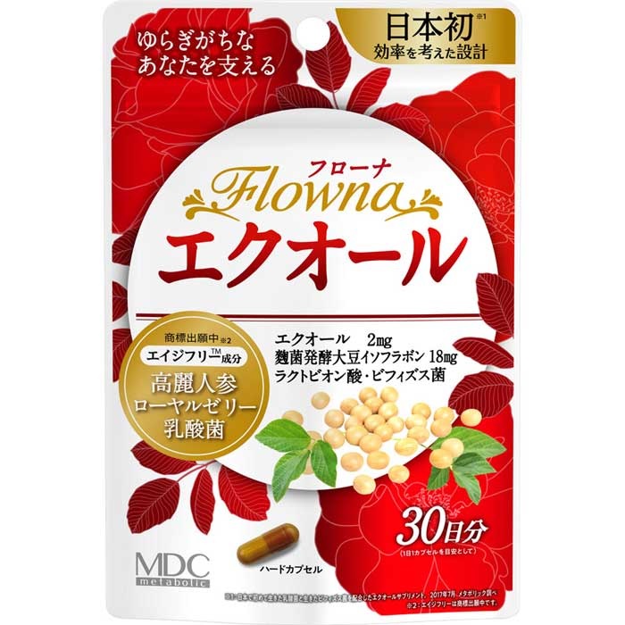 【１０個仕掛ける】メタボリック フローナ エクオール 30宇宙カプセル×１０個仕掛ける 【置き目品】【t-30】 ※助け出す税率客体品