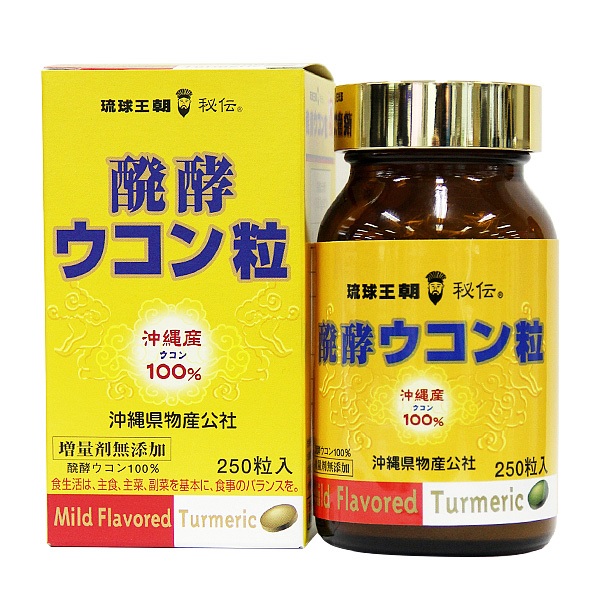 ウコン　醗酵焙煎・純系鬱金粒 ガジュツ配合 100g 4個セット 醗酵焙煎・純系鬱金粒(ガジュツ配合) ( 100g )/ 八重山薬草園