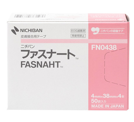 【２０個セット】 ニチバン 皮膚接合用テープ ファスナート 　4mm×38mm　 200本入　ＦＮ０４３８×２０個セット【正規品】