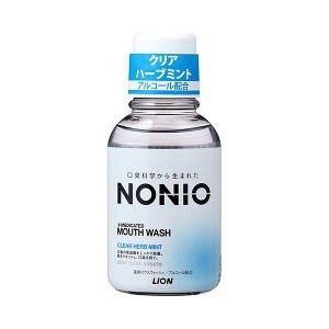 【７２個セット】【１ケース分】 ノニオ マウスウォッシュ クリアハーブミント 80mL ×７２個セット　１ケース分【正規品】