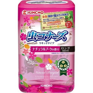 【２０個セット】【１ケース分】 【季節限定】 虫コナーズ リキッドタイプ ロング 180日用 ナチュラルブーケの香り 400mL ×２０個セット　１ケース分　【正規品】
