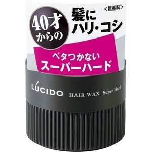 【３６個セット】【１ケース分】 ルシード ヘアワックス スーパーハード 80g&times;３６個セット　１ケース分 【正規品】【dcs】｜ソレイユ店